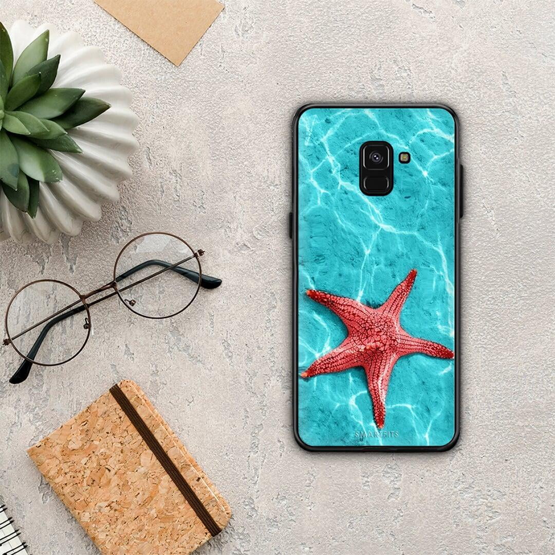 Red Starfish - Samsung Galaxy A8 θήκη