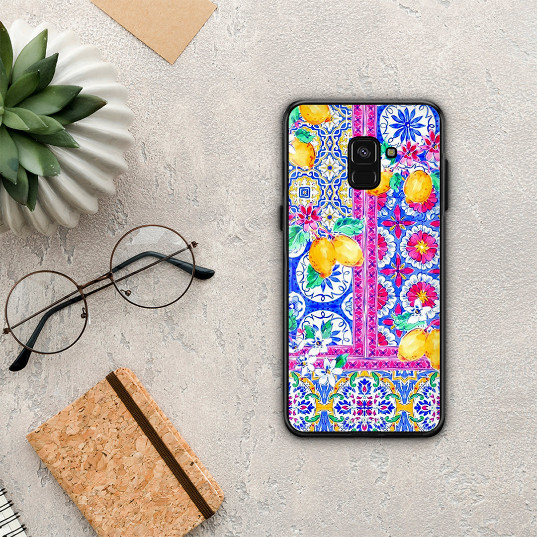 Retro Spring - Samsung Galaxy A8 θήκη