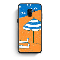 Thumbnail for Samsung A8 Summering Θήκη από τη Smartfits με σχέδιο στο πίσω μέρος και μαύρο περίβλημα | Smartphone case with colorful back and black bezels by Smartfits