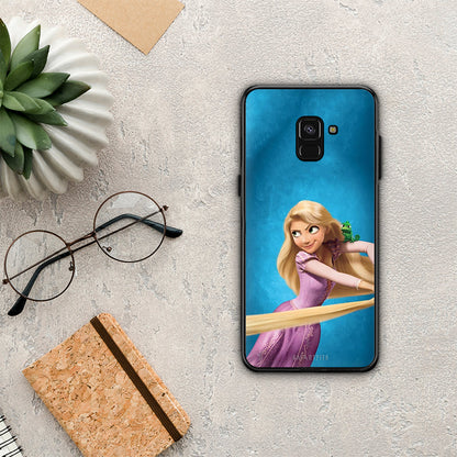Tangled 2 - Samsung Galaxy A8 θήκη