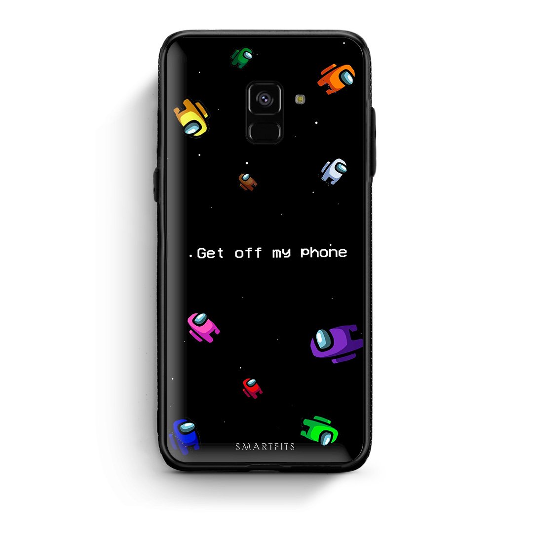 4 - Samsung A8 AFK Text case, cover, bumper