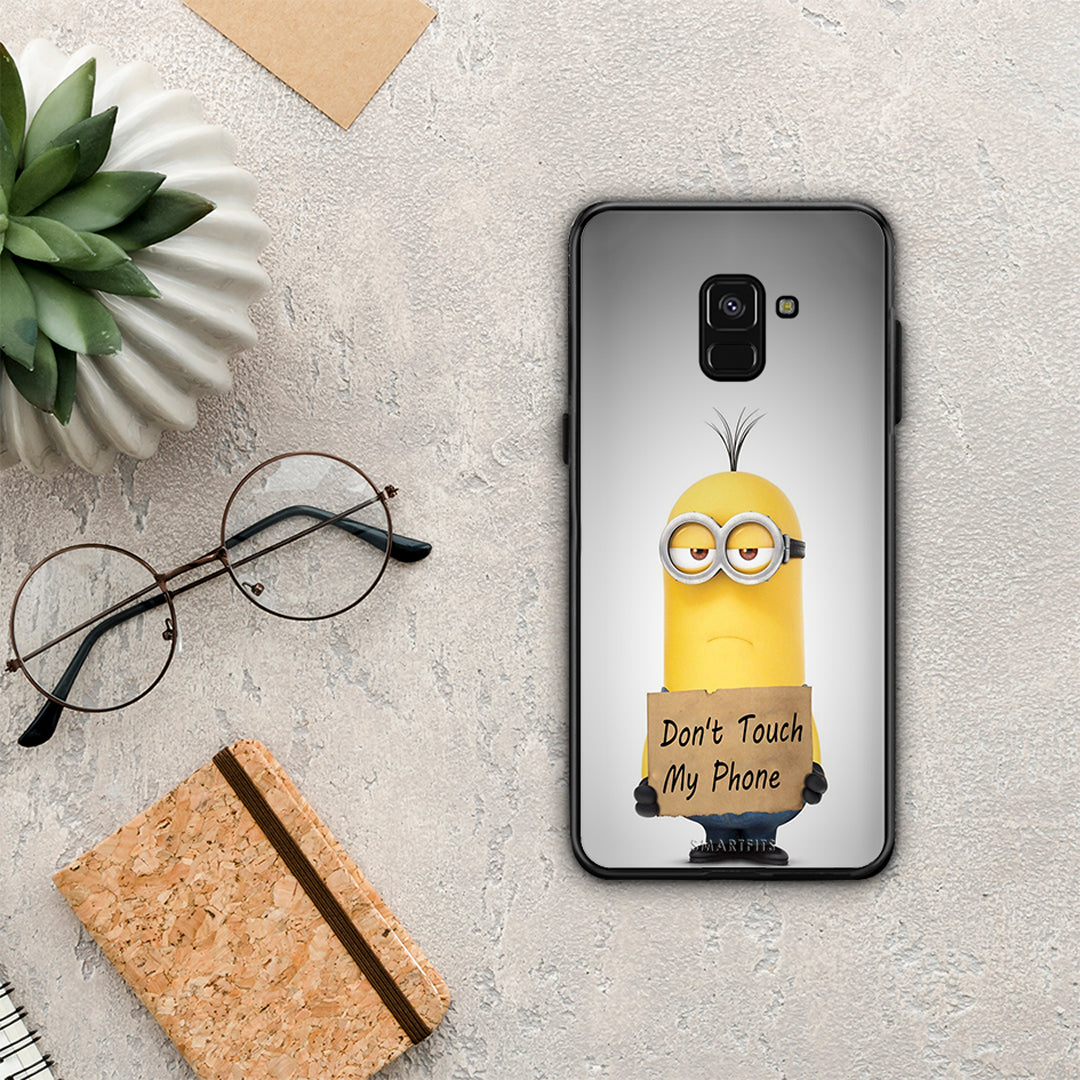 Text Minion - Samsung Galaxy A8 θήκη