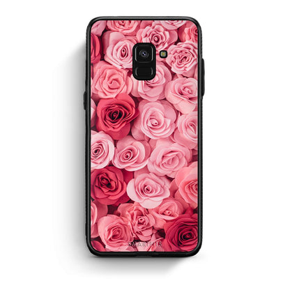 4 - Samsung A8 RoseGarden Valentine case, cover, bumper
