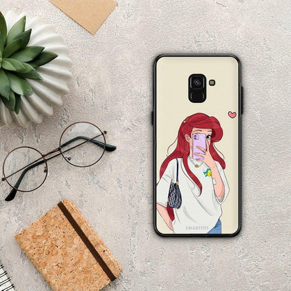 Walking Mermaid - Samsung Galaxy A8 θήκη