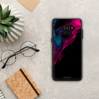 Thumbnail for Watercolor Pink Black - Samsung Galaxy A8 θήκη