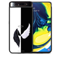 Thumbnail for Θήκη Samsung A80 Angels Demons από τη Smartfits με σχέδιο στο πίσω μέρος και μαύρο περίβλημα | Samsung A80 Angels Demons case with colorful back and black bezels