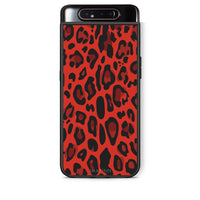 Thumbnail for 4 - Samsung A80 Red Leopard Animal case, cover, bumper