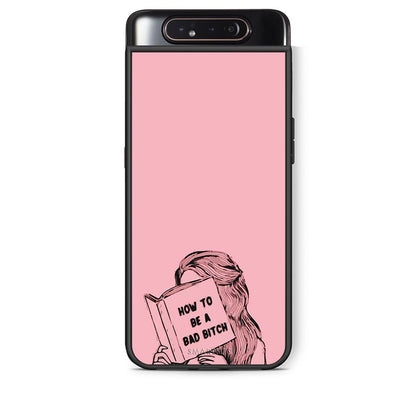 Samsung A80 Bad Bitch θήκη από τη Smartfits με σχέδιο στο πίσω μέρος και μαύρο περίβλημα | Smartphone case with colorful back and black bezels by Smartfits
