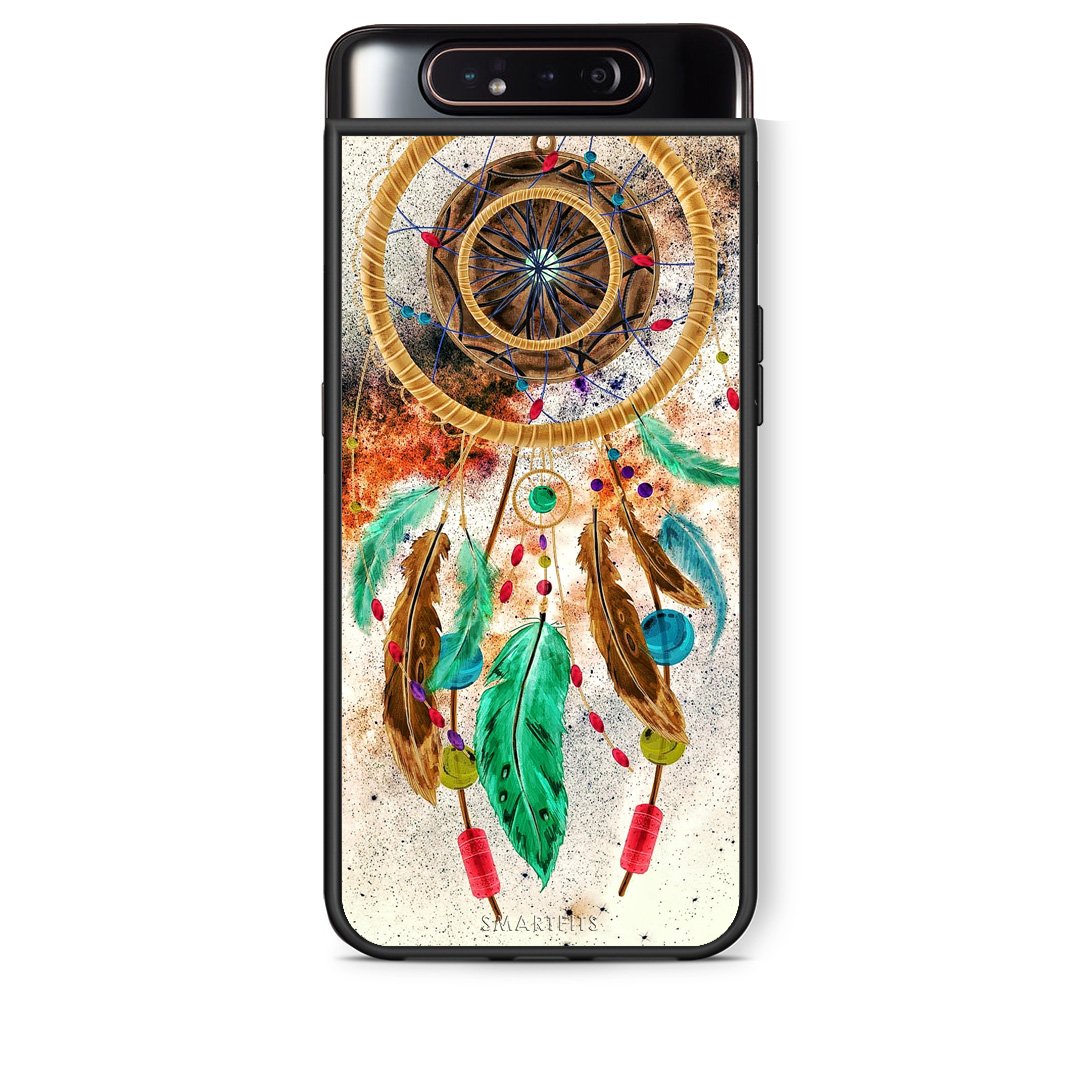 4 - Samsung A80 DreamCatcher Boho case, cover, bumper