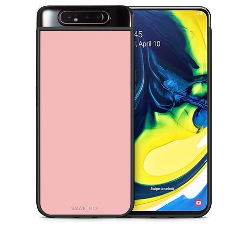 Θήκη Samsung A80 Nude Color από τη Smartfits με σχέδιο στο πίσω μέρος και μαύρο περίβλημα | Samsung A80 Nude Color case with colorful back and black bezels