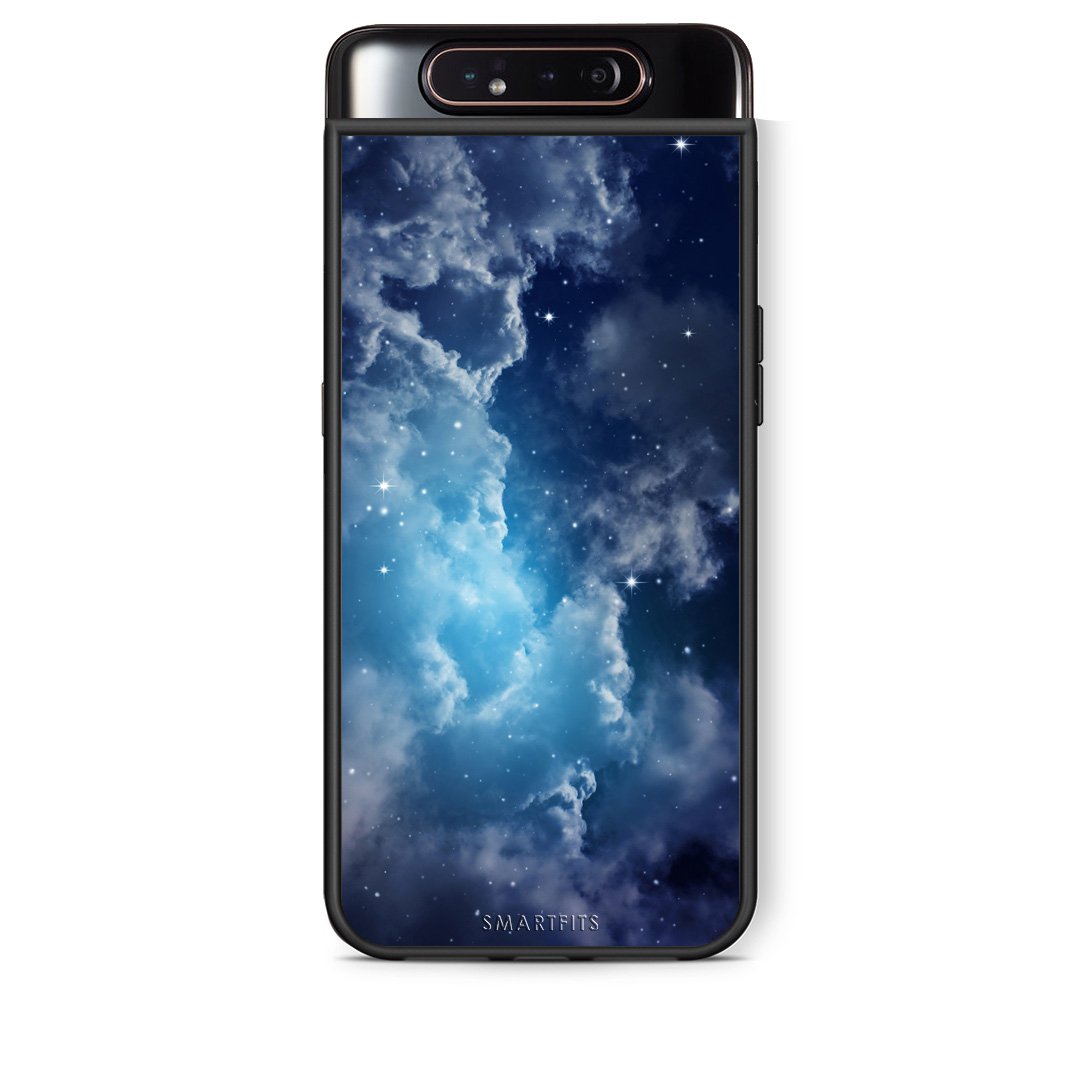 104 - Samsung A80 Blue Sky Galaxy case, cover, bumper