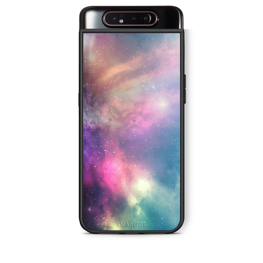 105 - Samsung A80 Rainbow Galaxy case, cover, bumper