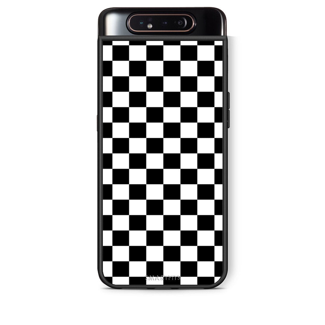 4 - Samsung A80 Squares Geometric case, cover, bumper