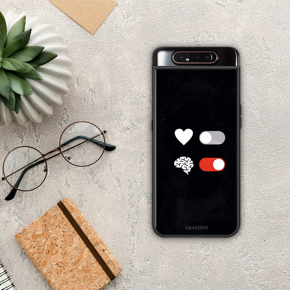 Heart Vs Brain - Samsung Galaxy A80 θήκη