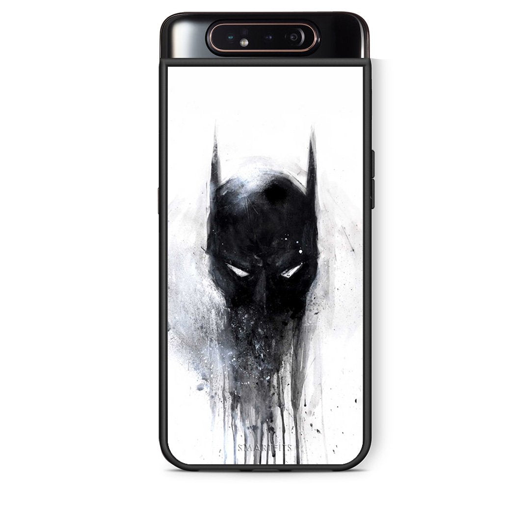 4 - Samsung A80 Paint Bat Hero case, cover, bumper