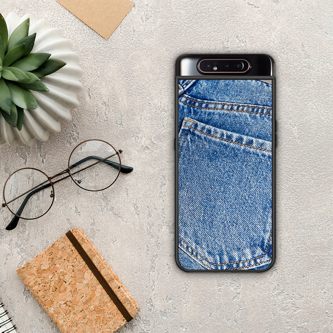 Jeans Pocket - Samsung Galaxy A80 θήκη