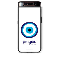 Thumbnail for Samsung A80 Karma Says θήκη από τη Smartfits με σχέδιο στο πίσω μέρος και μαύρο περίβλημα | Smartphone case with colorful back and black bezels by Smartfits