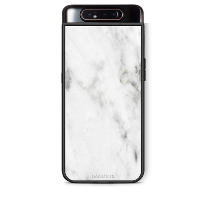 2 - Samsung A80 White marble case, cover, bumper