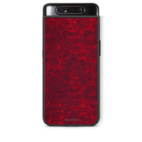 Thumbnail for Samsung A80 Paisley Cashmere θήκη από τη Smartfits με σχέδιο στο πίσω μέρος και μαύρο περίβλημα | Smartphone case with colorful back and black bezels by Smartfits