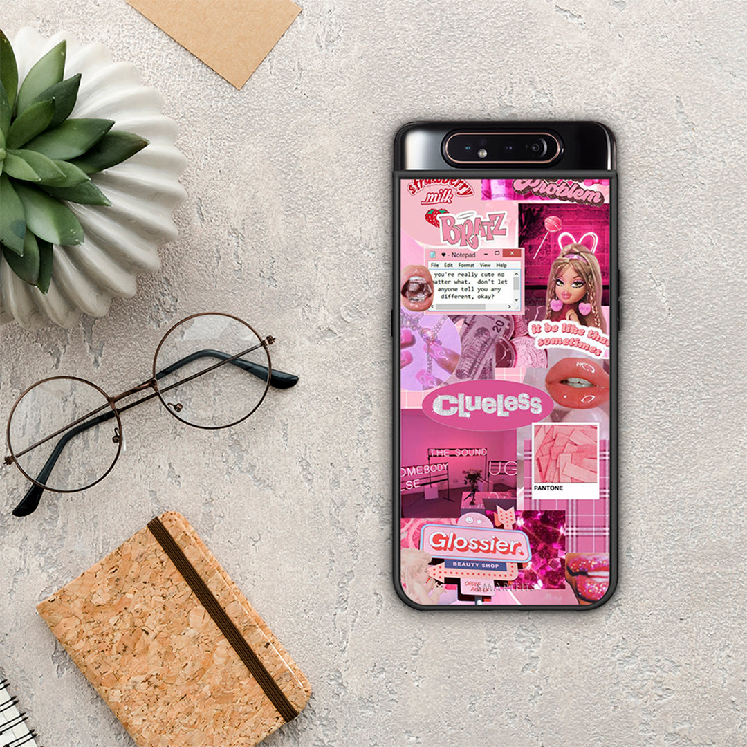 Pink Love - Samsung Galaxy A80 θήκη