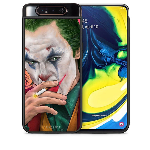 Θήκη Samsung A80 JokesOnU PopArt από τη Smartfits με σχέδιο στο πίσω μέρος και μαύρο περίβλημα | Samsung A80 JokesOnU PopArt case with colorful back and black bezels