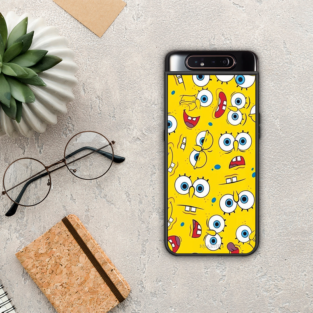 PopArt Sponge - Samsung Galaxy A80 θήκη