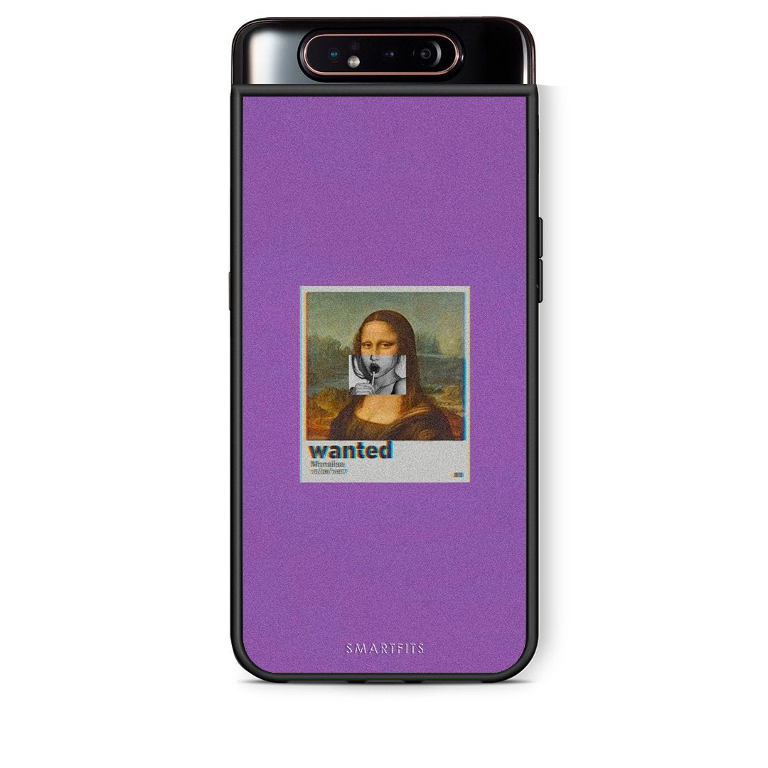 4 - Samsung A80 Monalisa Popart case, cover, bumper