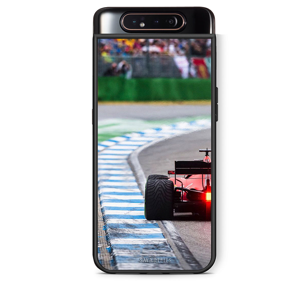 Samsung A80 Racing Vibes θήκη από τη Smartfits με σχέδιο στο πίσω μέρος και μαύρο περίβλημα | Smartphone case with colorful back and black bezels by Smartfits