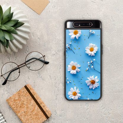 Real Daisies - Samsung Galaxy A80 θήκη
