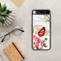 Thumbnail for Red Lips - Samsung Galaxy A80 θήκη