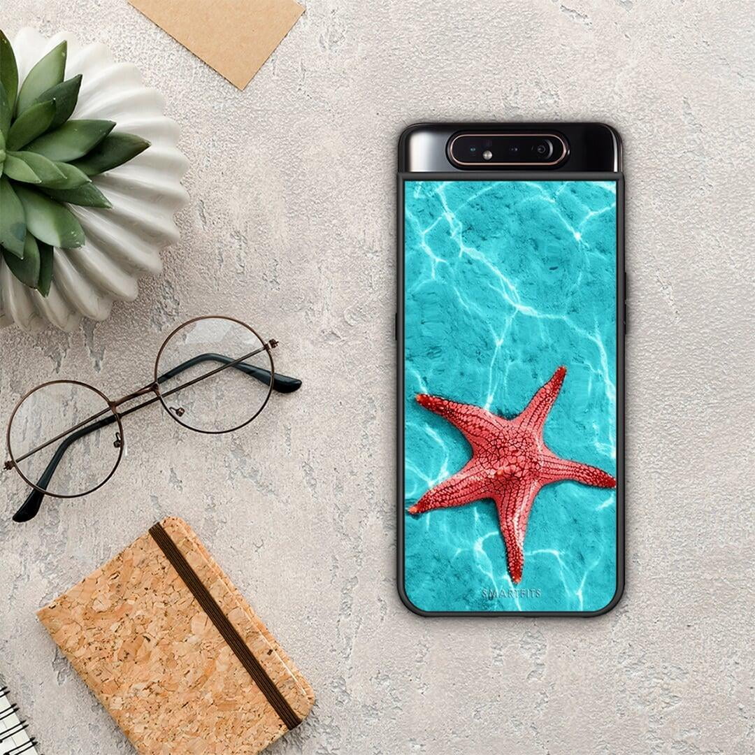 Red Starfish - Samsung Galaxy A80 θήκη