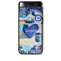 Thumbnail for Samsung A80 Summer In Greece Θήκη από τη Smartfits με σχέδιο στο πίσω μέρος και μαύρο περίβλημα | Smartphone case with colorful back and black bezels by Smartfits