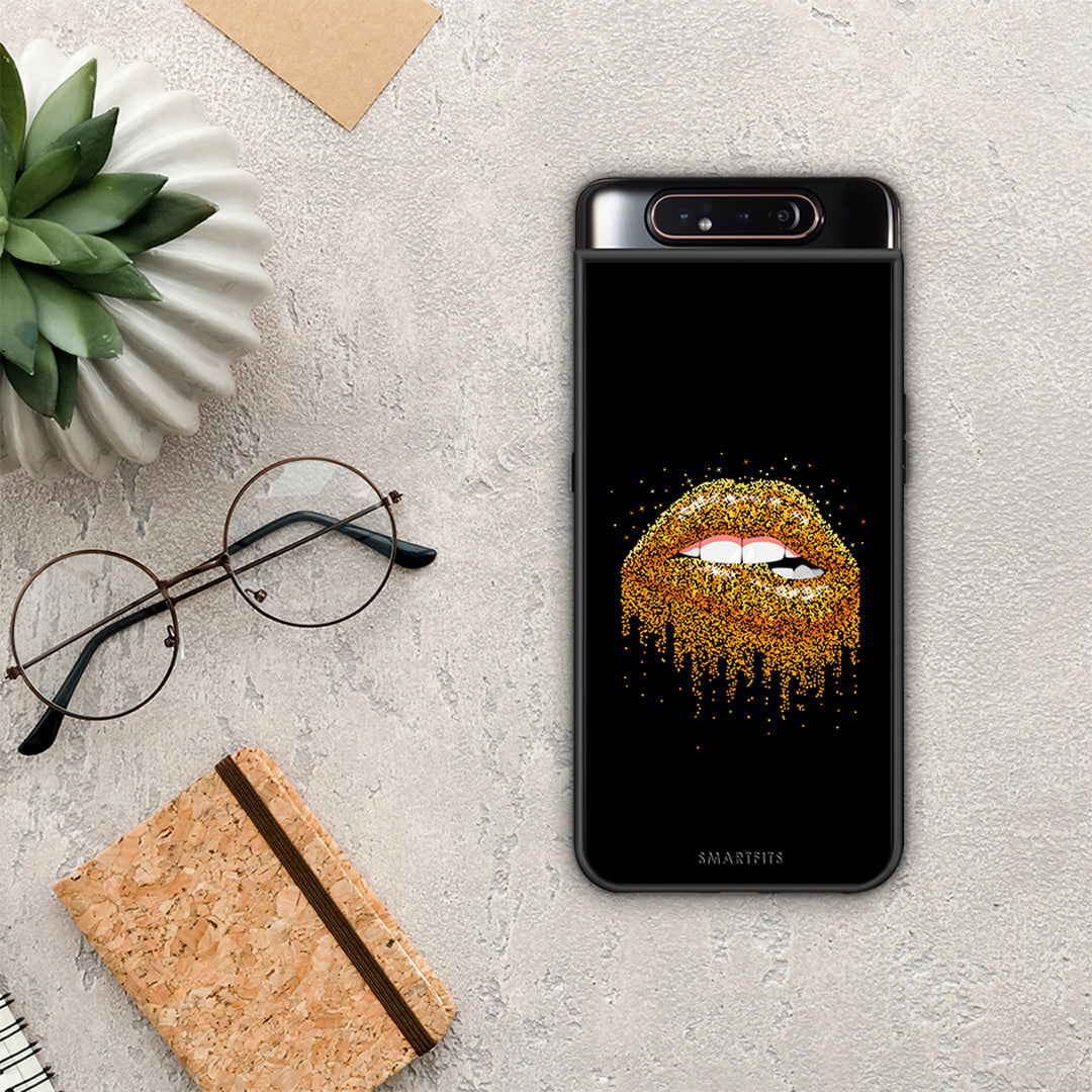 Valentine Golden - Samsung Galaxy A80 θήκη