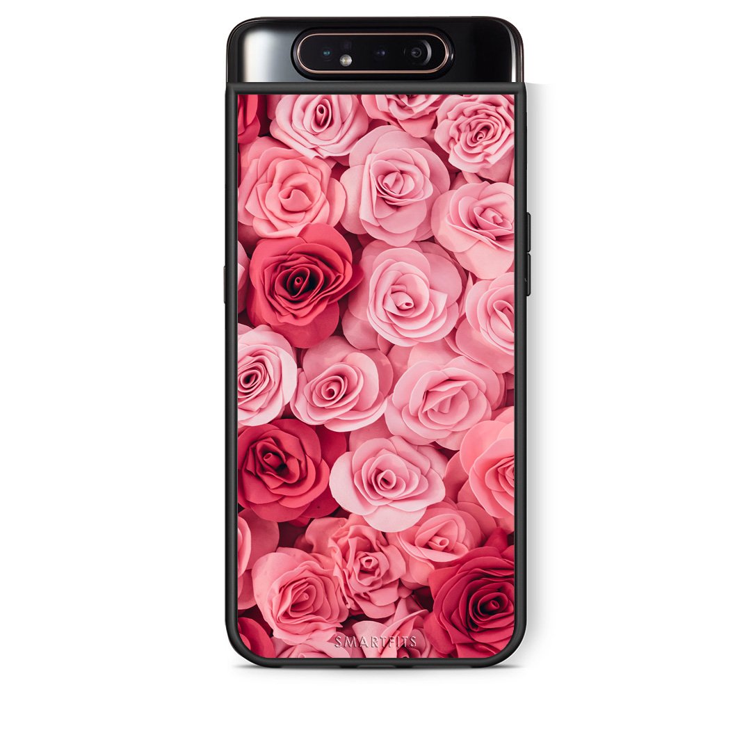4 - Samsung A80 RoseGarden Valentine case, cover, bumper