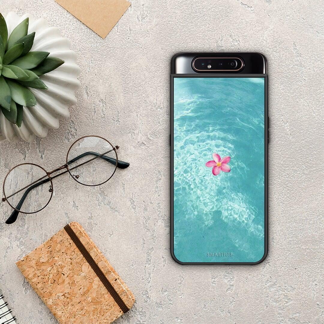 Water Flower - Samsung Galaxy A80 θήκη