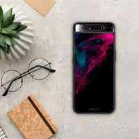 Thumbnail for Watercolor Pink Black - Samsung Galaxy A80 θήκη