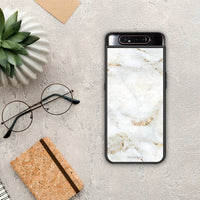 Thumbnail for White Gold Marble - Samsung Galaxy A80 θήκη