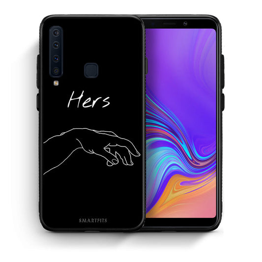 Θήκη Αγίου Βαλεντίνου Samsung A9 Aeshetic Love 1 από τη Smartfits με σχέδιο στο πίσω μέρος και μαύρο περίβλημα | Samsung A9 Aeshetic Love 1 case with colorful back and black bezels