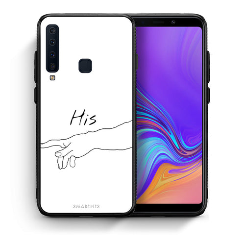 Θήκη Αγίου Βαλεντίνου Samsung A9 Aeshetic Love 2 από τη Smartfits με σχέδιο στο πίσω μέρος και μαύρο περίβλημα | Samsung A9 Aeshetic Love 2 case with colorful back and black bezels