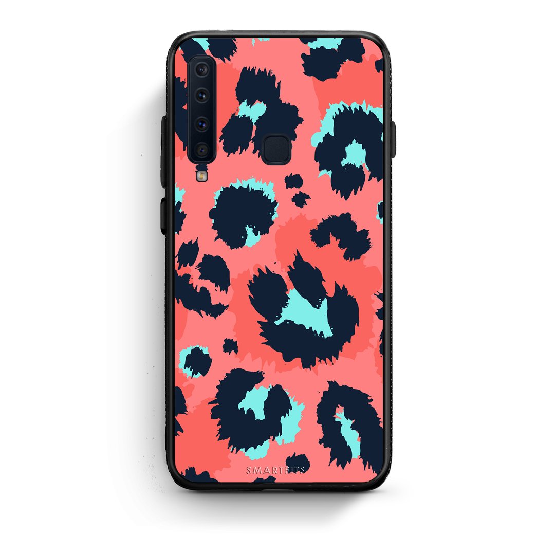 22 - samsung galaxy a9  Pink Leopard Animal case, cover, bumper