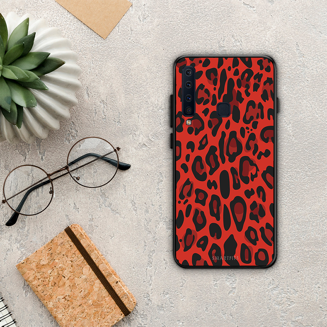 Animal Red Leopard - Samsung Galaxy A9 θήκη