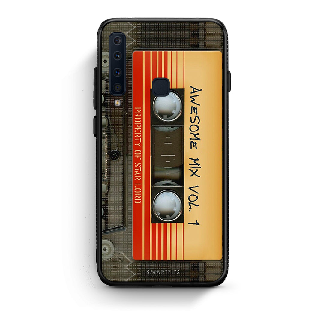 samsung a9 Awesome Mix θήκη από τη Smartfits με σχέδιο στο πίσω μέρος και μαύρο περίβλημα | Smartphone case with colorful back and black bezels by Smartfits