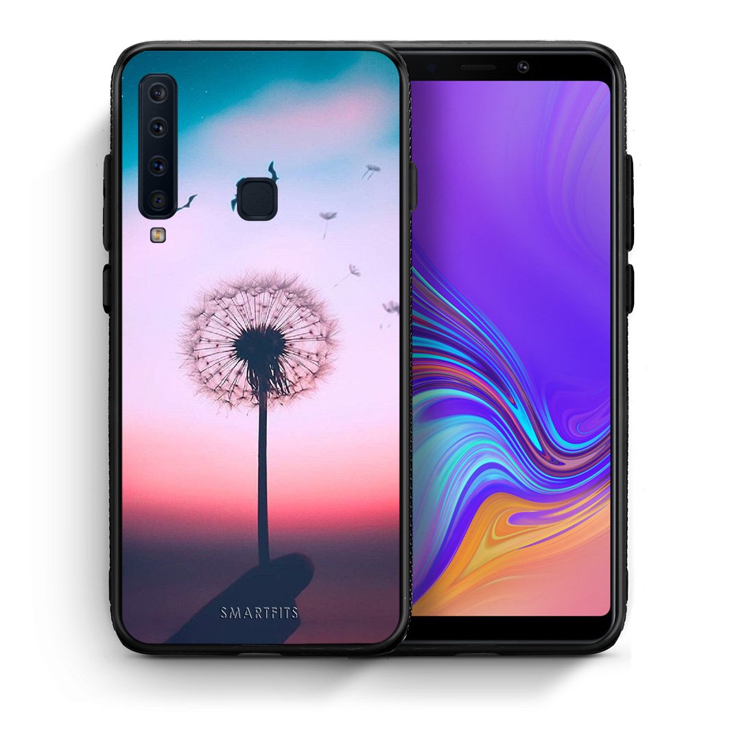 Θήκη Samsung A9 Wish Boho από τη Smartfits με σχέδιο στο πίσω μέρος και μαύρο περίβλημα | Samsung A9 Wish Boho case with colorful back and black bezels