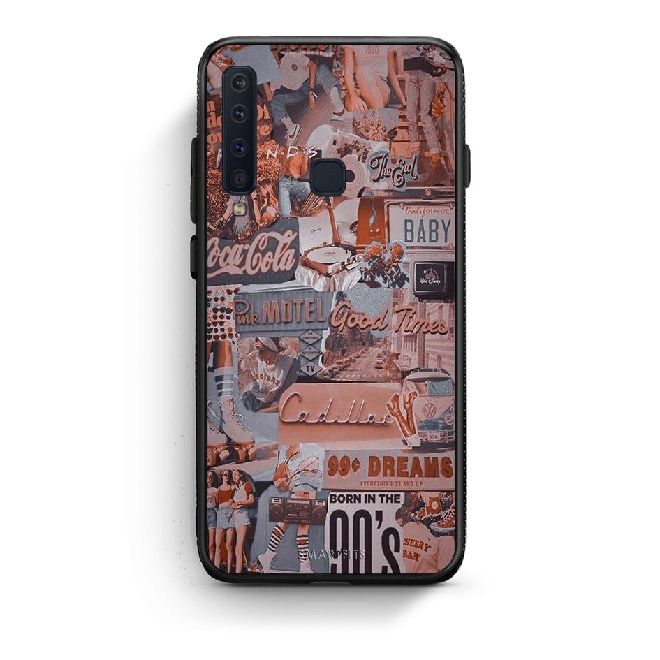 samsung a9 Born In 90s θήκη από τη Smartfits με σχέδιο στο πίσω μέρος και μαύρο περίβλημα | Smartphone case with colorful back and black bezels by Smartfits