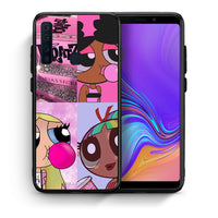 Thumbnail for Θήκη Αγίου Βαλεντίνου Samsung A9 Bubble Girls από τη Smartfits με σχέδιο στο πίσω μέρος και μαύρο περίβλημα | Samsung A9 Bubble Girls case with colorful back and black bezels