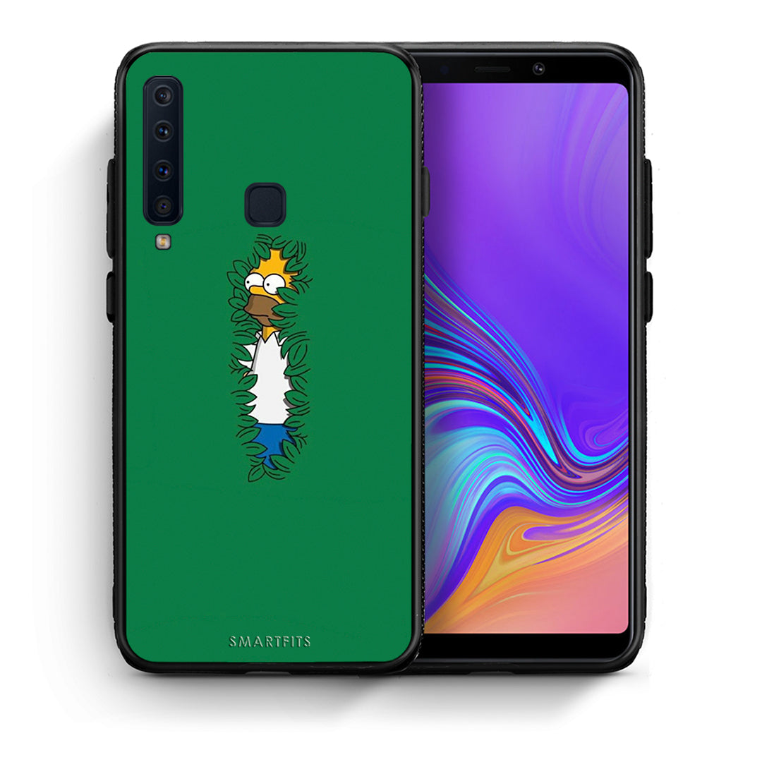 Θήκη Αγίου Βαλεντίνου Samsung A9 Bush Man από τη Smartfits με σχέδιο στο πίσω μέρος και μαύρο περίβλημα | Samsung A9 Bush Man case with colorful back and black bezels