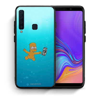 Θήκη Samsung A9 Chasing Money από τη Smartfits με σχέδιο στο πίσω μέρος και μαύρο περίβλημα | Samsung A9 Chasing Money case with colorful back and black bezels