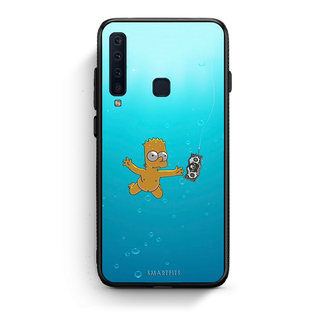 samsung a9 Chasing Money θήκη από τη Smartfits με σχέδιο στο πίσω μέρος και μαύρο περίβλημα | Smartphone case with colorful back and black bezels by Smartfits