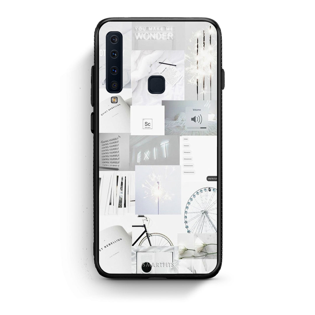 samsung a9 Collage Make Me Wonder Θήκη Αγίου Βαλεντίνου από τη Smartfits με σχέδιο στο πίσω μέρος και μαύρο περίβλημα | Smartphone case with colorful back and black bezels by Smartfits
