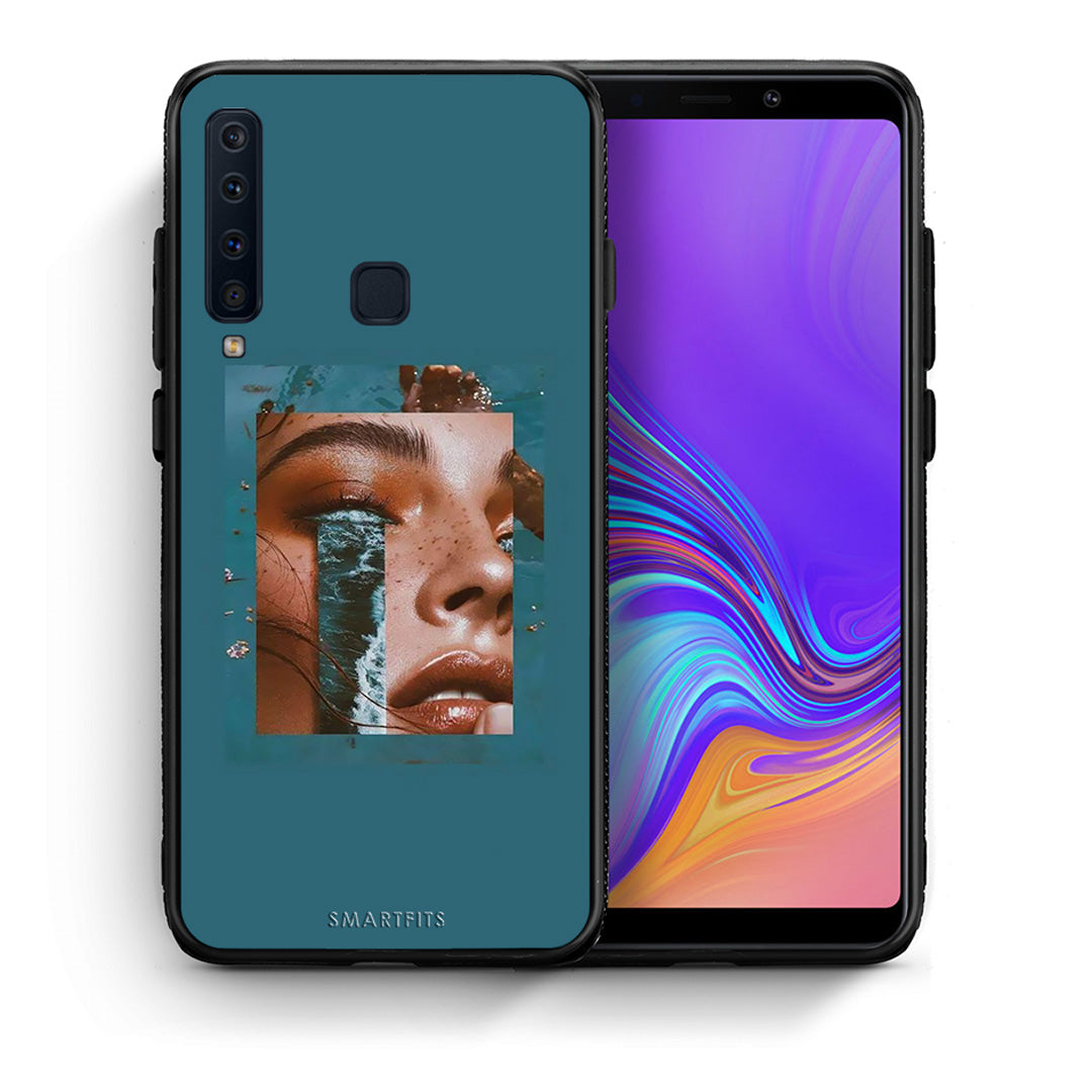 Θήκη Samsung A9 Cry An Ocean από τη Smartfits με σχέδιο στο πίσω μέρος και μαύρο περίβλημα | Samsung A9 Cry An Ocean case with colorful back and black bezels